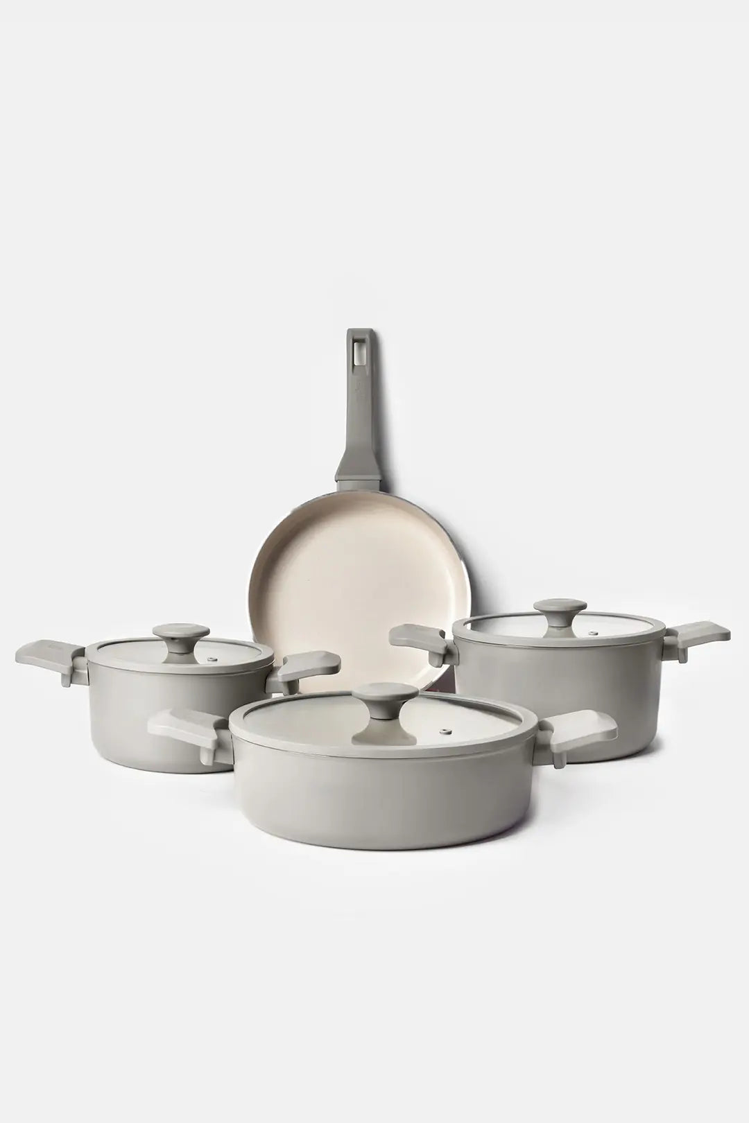 Kitchen Life Gigilli Luna 7 Parça Crystal Tencere ve Tava Seti