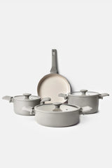 Kitchen Life Gigilli Luna 7 Parça Crystal Tencere ve Tava Seti