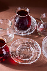 PEROTTİ Emirgân 12 Parça 6 Kişilik Cam Çay Seti – 200 ml