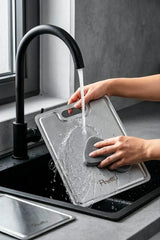 Perotti CutMaster 2’li Paslanmaz Çelik 18/10 Kesme Tahtası Seti 24x34cm-20x30cm