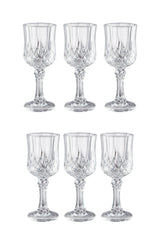PEROTTİ Capone Crystal Cam 6'lı Kahve Yanı Bardak 55 ml
