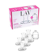 Lav İnci 12 Parça Çay Seti + Şekerlik