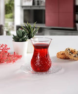 Paşabahçe Timeless 12li Çay Seti Tombul (42881+54751) 96992