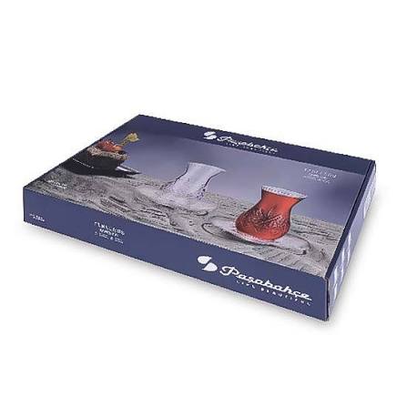 Paşabahçe Timeless 12li Çay Seti Tombul (42881+54751) 96992