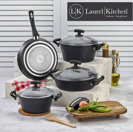 Laurel Kıtchen 7 Parça Dia Granit Set Indüksiyon