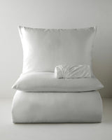 Micell Lyocell Saten Çarşaflı King Size Nevresim Takımı 240x220 cm Açık Gri