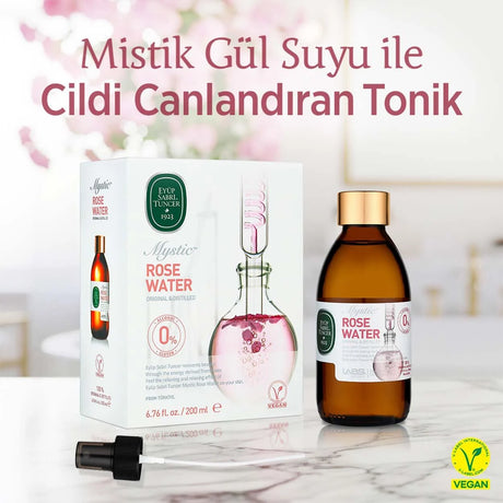 Eyüp Sabri Tuncer Mistik Gül Suyu 200 ml - Cam Şişe
