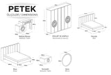 Petek Düğün Paketi Yatak+Karyola Hediye
