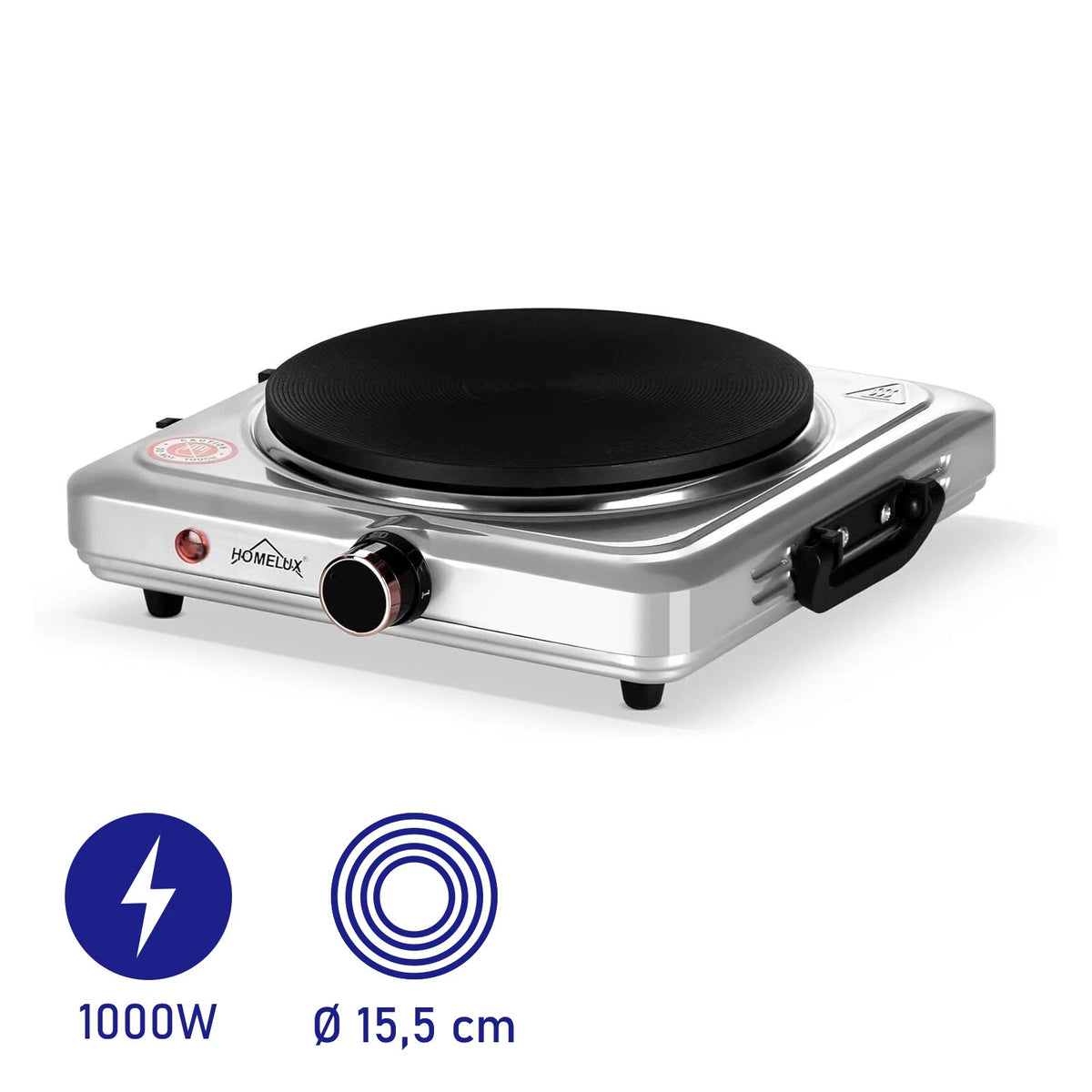 Homelux Elektrikli Tekli Ocak 1000W