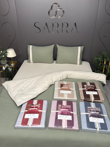 SARRA HOME ELEGANCE ÇİFT KİŞİLİK NEVRESİM TAKIMI
