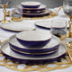 Schafer Adel Navy Blue Yemek Takımı 56 Parça-Lacivert