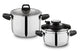 Schafer Compact 4 Parça Düdüklü Tencere Seti 4+6,5 L-Siyah