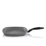 Schafer Cory Yanmaz Yapışmaz Kare Grill Tava 28Cm-Gri