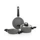 Schafer Eternal 3 lü Set Tencere 18Cm+Sahan 18Cm+Tava18Cm-Gri