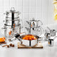 Schafer Mastercook 25 Parça Paslanmaz Çelik Çeyiz Seti