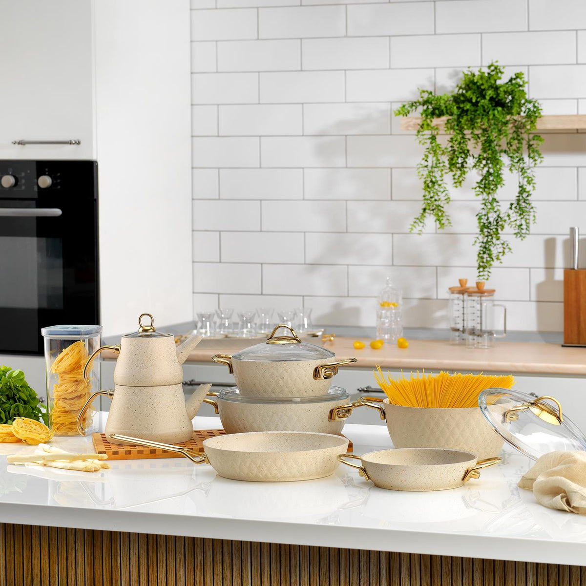 Schafer New Range Çeyiz Seti 11 Parça Beyaz