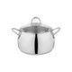 Schafer New Trendy Çelik Tencere Seti 8 Parça-Inox