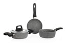Schafer Piccola Derin Tencere 14Cm+Tava14+Kaçerola14Cm-4 Parça