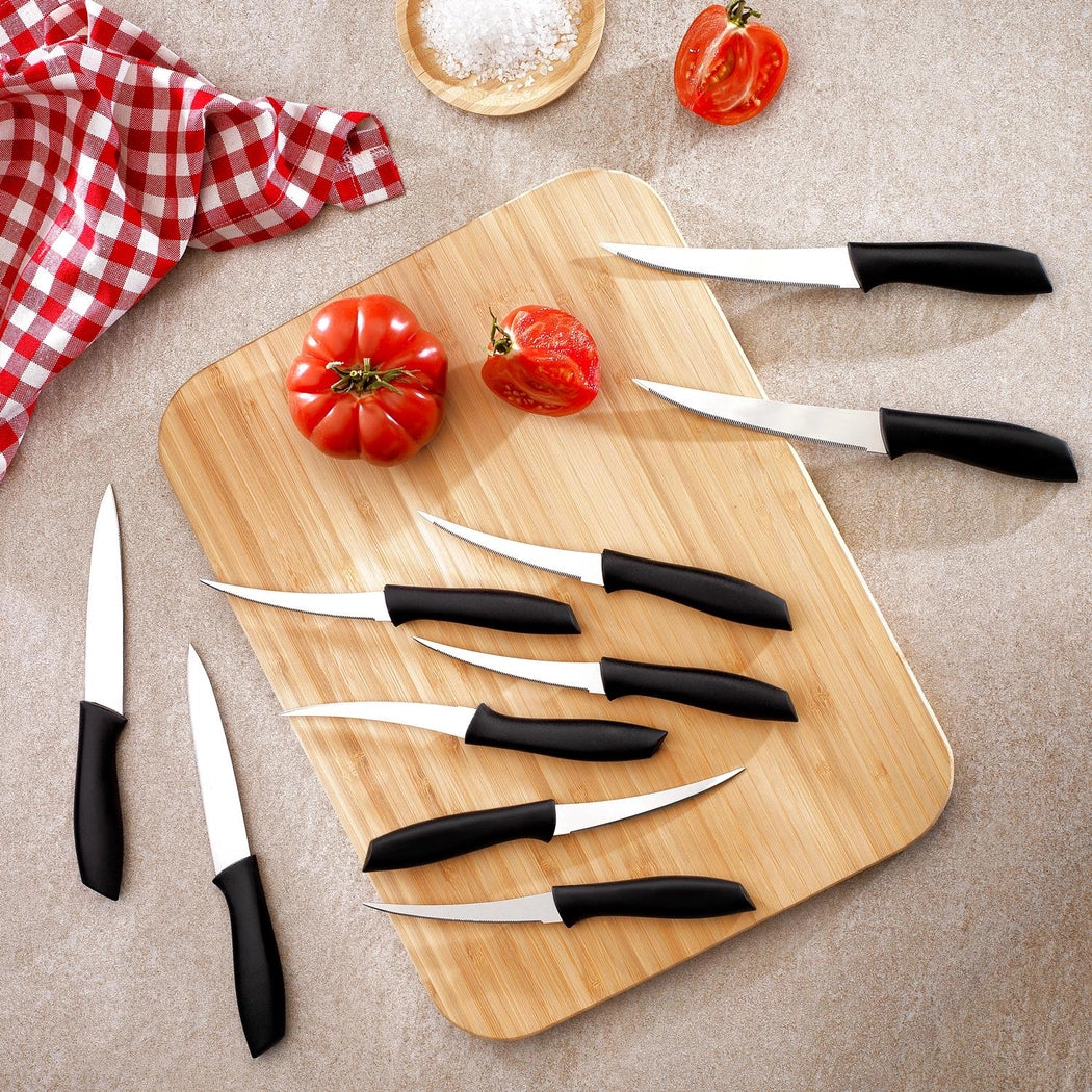 Schafer Quick Chef Bıçak Seti 10 Parça-Siyah