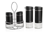 Schafer Silver Touch Yağlık+Sirkelik Seti-5 Parça-Siyah