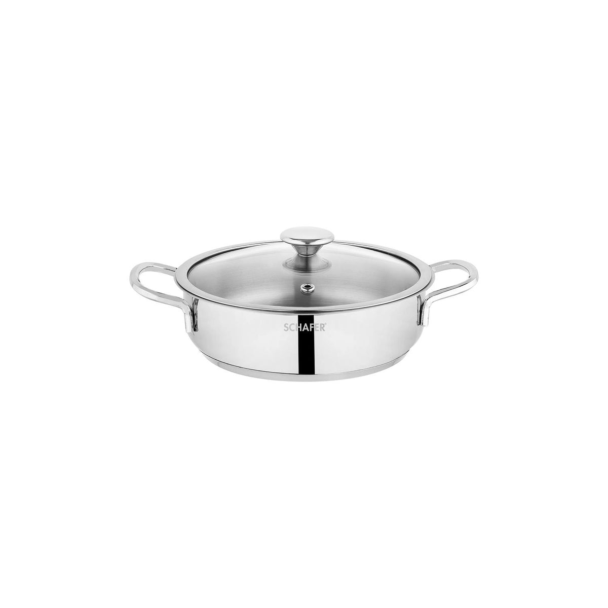 Schafer Steel Storm Çelik Sahan Seti 6 Parça-Inox
