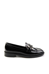 Bambi Siyah Kadın Loafer Ayakkabı K01216100008