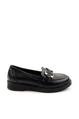 Bambi Siyah Kadın Loafer Ayakkabı K01257050009