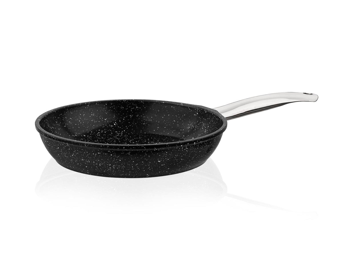 Taç İndüksiyon Döküm Tava 28 cm Siyah