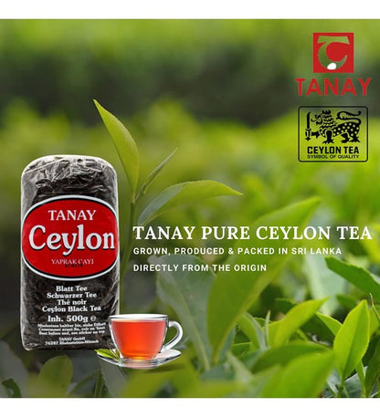 Tanay Ceylon Çay 500 gr / 1 Koli (12’li paket)