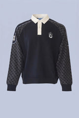 TARAFTAR SWEAT KOLLARI TS BASKILI LACİVERT