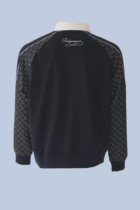 TARAFTAR SWEAT KOLLARI TS BASKILI LACİVERT