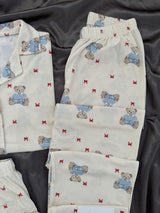 Tatlı Bear 3'lü Kısa Kollu Pijama Takımı