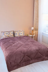 Uysal Home Welsoft Yorgan 5 Boyutlu Gül Kurusu Battal Boy