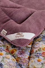 Uysal Home Welsoft Uyku Seti %100 Pamuklu 5 Boyutlu Gül Kurusu Çift Kişilik