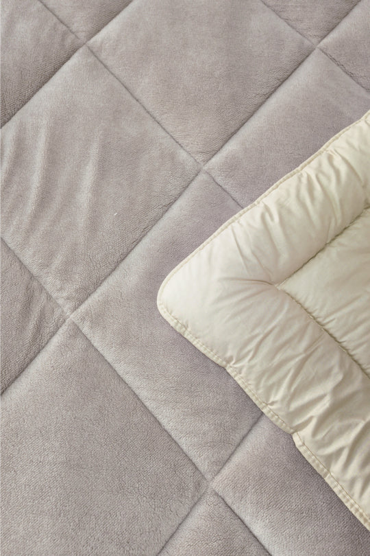 Uysal Home Welsoft Yorgan %100 Pamuklu Akfil Bej Tek Kişilik