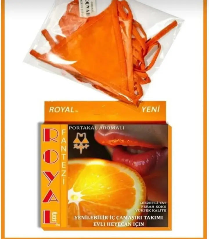 Yenilebilir Ananas Aromalı İç Çamaşırı Takımı